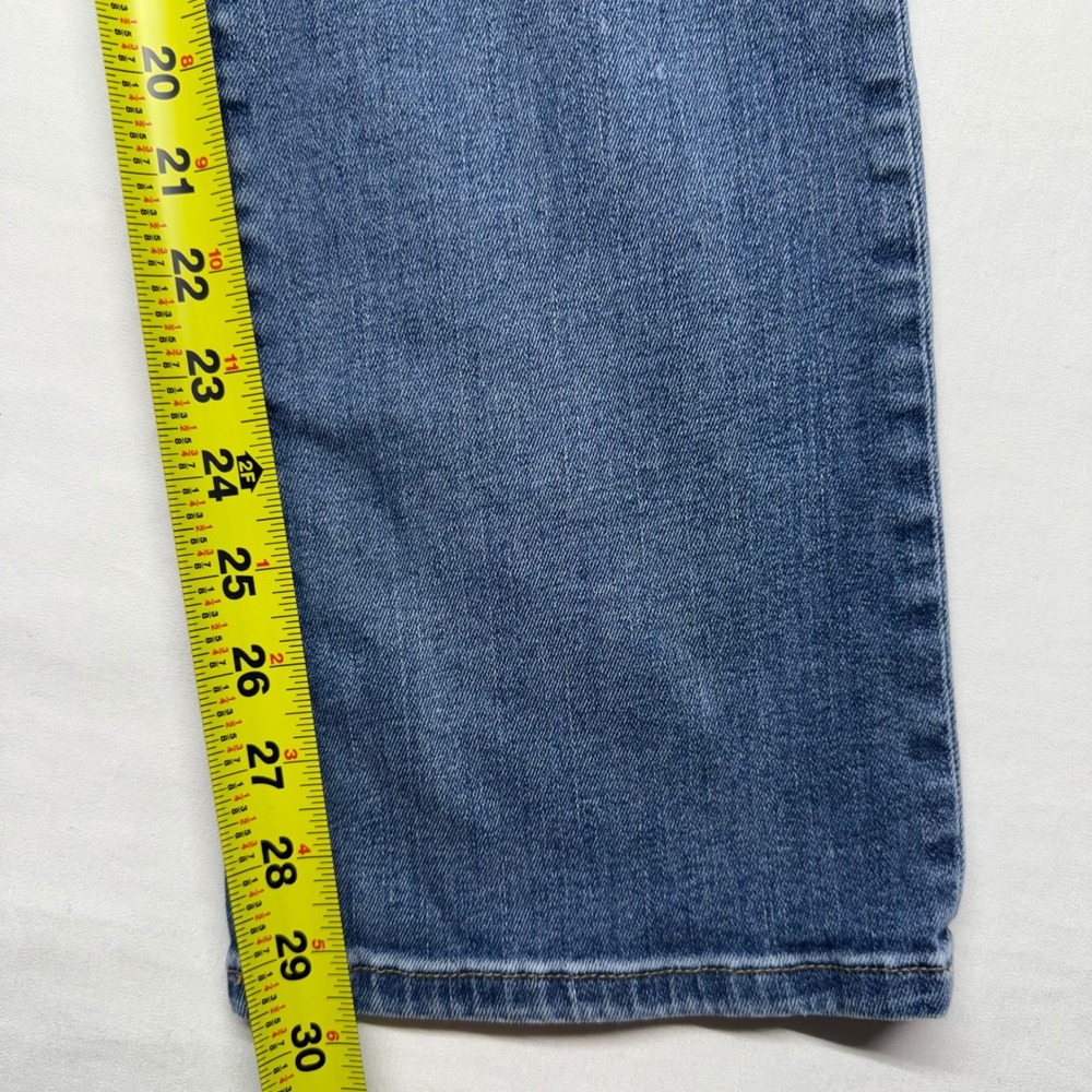 Lauren Ralph Lauren Classic Straight Jeans 32x29 Mid Rise Stretch Blue Denim - Picture 10 of 11